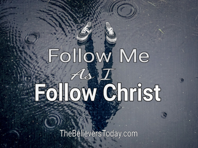 follow me as i follow christ