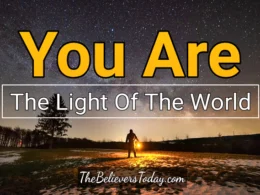 you are the light of the world