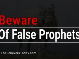 beware of false prophets