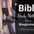 bible study methods for beginners