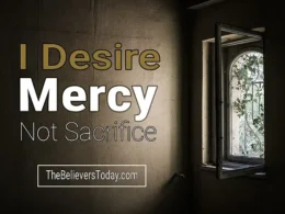 i desire mercy not sacrifice