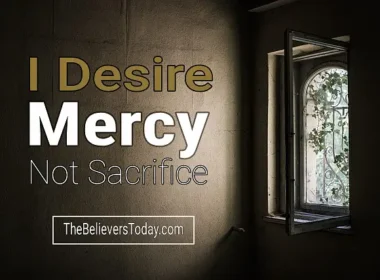 i desire mercy not sacrifice