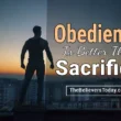 obedience is better than sacrifice