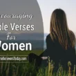 encouraging bible verses for women