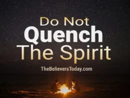 do not quench the spirit