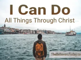 i can do all things through christ who strengthens me