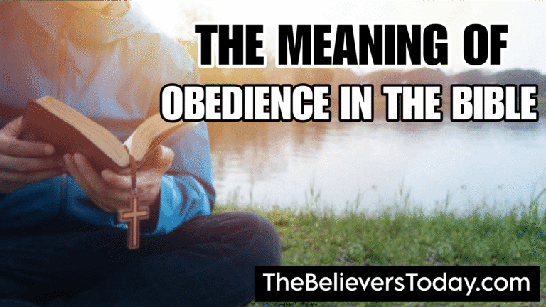 The meaning of Obedience in the bible