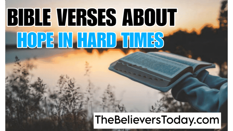 Bible Verses about hope in hard times