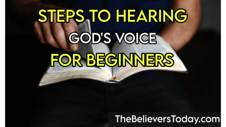 Steps to Hearing God’s Voice for Beginners