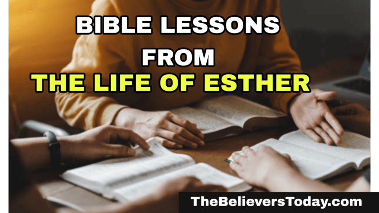 Bible Lessons From the Life of Esther